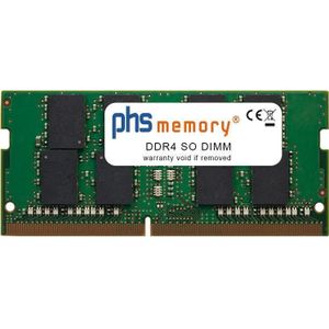 PHS-memory 16GB RAM Speicher passend für HP Omen 17-cr0196ng DDR4 SO DIMM 3200MHz PC4-25600-S, RAM Modelspecifiek