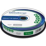 DVD-RW MediaRange 4.7GB-120min 4x speed - 10 stuks