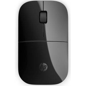 HP Z3700 Black Wireless Mouse muis Kantoor Ambidextrous RF Draadloos Optisch 1200 DPI