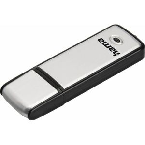 Hama FlashPen Fancy (32 GB, USB 2.0, USB A), USB-stick, Zilver, Zwart