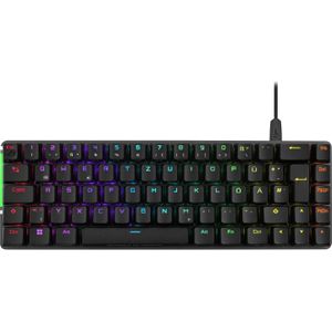 ASUS - ROG Falchion Ace - Mechanisch Gamingtoetsenbord - Zwart - RGB-verlichting - ROG NX Red-schakelaars