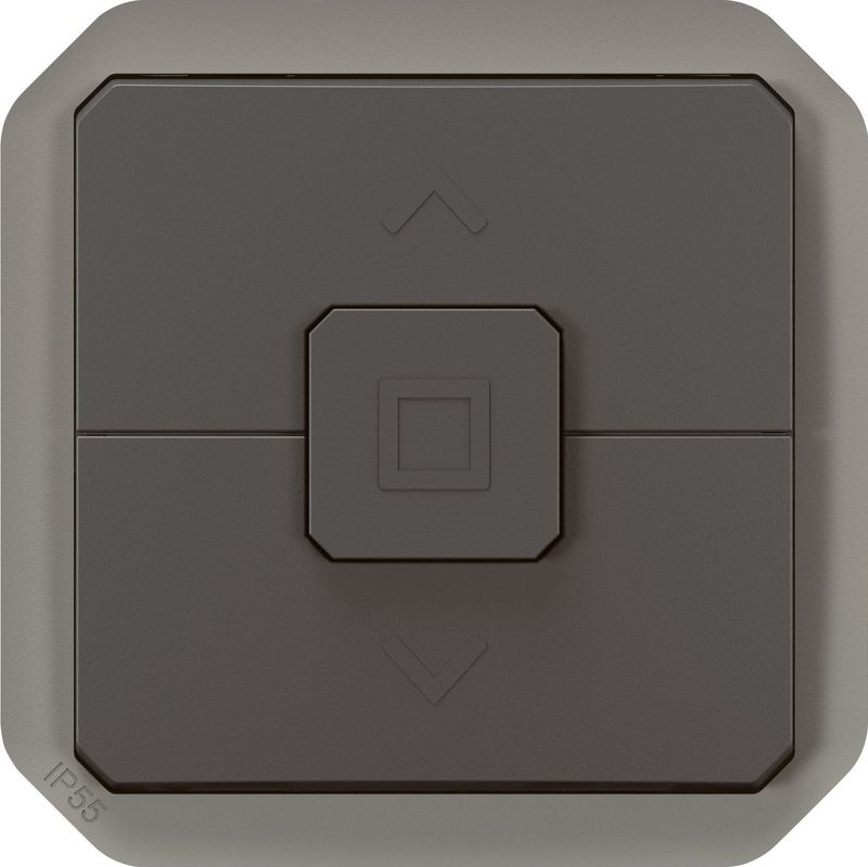 Legrand - PLEXO Nieuw - Rolluikschakelaar - Grijs - 500W