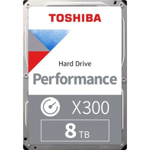 Toshiba X300 Detailhandel (8 TB, 3.5", CMR), Harde schijf