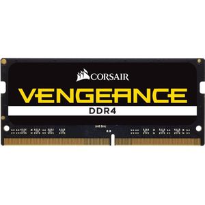 Corsair Wraak (1 x 8GB, 2666 MHz, DDR4 RAM, SO-DIMM), RAM, Zwart