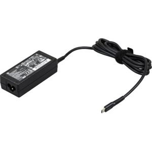 HP 45W Adapter NPFC Smart STRA (25 W), Voeding voor notebooks, Zwart