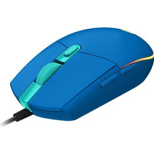 Logitech - G203 Lightsync RGB - Gaming Muis - Blauw - Bedraad