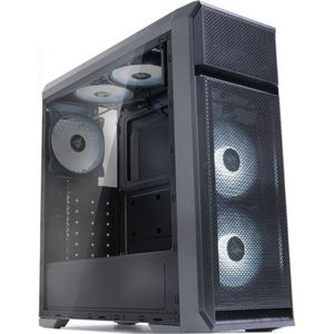 Zalman N5 OF ATX, Baltas LED x3, ODD (Mini-ITX, ATX), PC-behuizing, Zwart