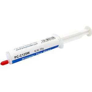 Primecooler PC-C125W HQ witte pasta (125 W), PC-voedingseenheid, Wit