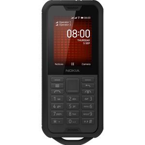 Nokia 800 Stoer (2.40"", 4000 MB, 2 Mpx, 4G), Sleutel mobiele telefoon, Zwart