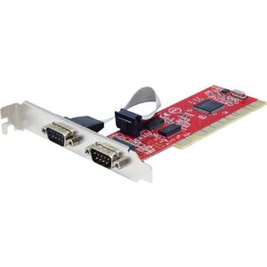 Unitek - Seriële Adapter - PCI - RS-232 x 2 - Insteekkaart
