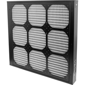Watercool MO-RA IV 600 ventilatorkader - 200mm, zwart, PC ventilator accessoires, Zwart
