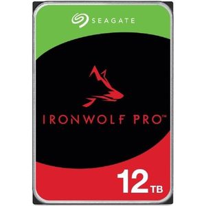 Seagate Ironwolf PRO Enterprise NAS HDD /s SATA cache 3,5inch voor N (12 TB, 3.5"", CMR), Harde schijf
