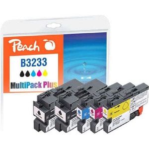 Peach, Inkt, LC-3233, PEA, Multi-Pack-Plus, FW (M, C, Y, BK)