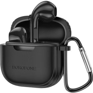 Borofone - Wireless Earbuds Charm (BW29) - Bluetooth V5.3, True Wireless, 200mAh - Black (4 h, Draadloze), Koptelefoon, Zwart