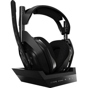 Logitech G A50 (Draadloze), Gaming headset, Zwart