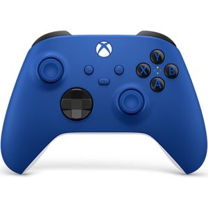 Microsoft Xbox draadloze controller - Schokblauw (Xbox One X, Xbox One S, Xbox serie S, PC, Xbox serie X), Controller, Blauw