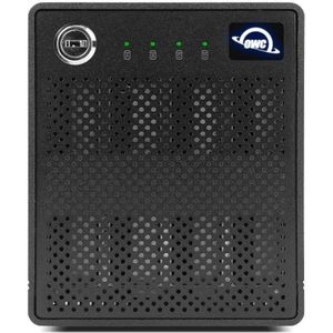 OWC thunderbay 4 mini-schijfbehuizing (2.5"), Harddisk behuizing, Zwart