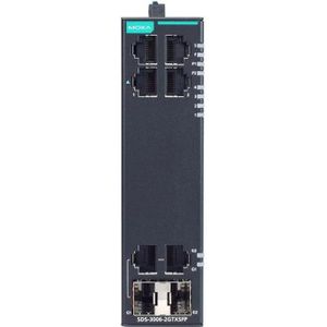 Moxa Kompakter industrieller Smart-Ethernet-Switch mit 4 10100BaseT(X)-Ports, 2 101001000, Netwerkschakelaar