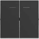 Legrand - SEANO Serie - Knoppen + Schakelaars - Grijs - Antracietlak