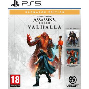 Ubisoft, Assassin's Creed Valhalla, Ragnarok Editie, Dubbelpak, PS5 Bundel PlayStation 5