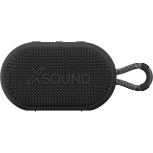 NABO BS 200 draagbare draadloze luidspreker (12 h, Oplaadbare batterij), Bluetooth luidspreker, Zwart