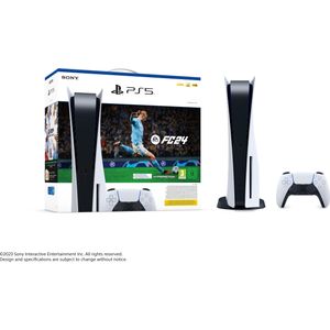 Sony Playstation 5 - EA SPORTS FC 24 bundel, Spelcomputer, Wit