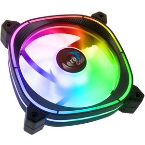 AeroCool Astro 12F ARGB LED ventilator (120 mm), PC ventilator, Zwart