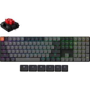 Keychron K5X-H1 - Toetsenbord - Zwart - Mechanisch - RGB-LED-achtergrondverlichting
