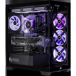 Joule Performance L1135032 (2000 GB, 32 GB, AMD Ryzen 7 9800X3D, GeForce RTX 5070), PC, Zwart