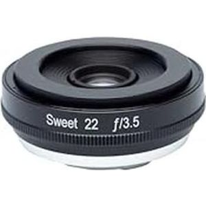 Lensbaby Spiegelloze 22mm Sweet 22 Standalone lens voor Fuji X (LBSW22F) (Fujifilm Fujica-X, APS-C / DX), Objectief