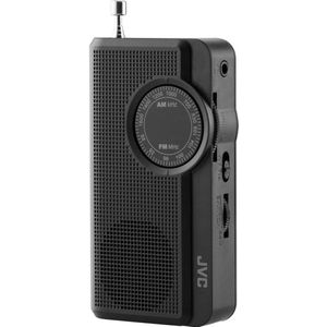 JVC RAE311B (AM, FM), Radio, Zwart
