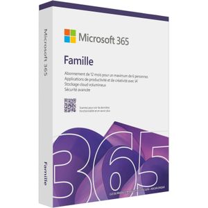 Microsoft 365 Family - Abonnement - 1 Jaar - Geschikt voor Maximaal 6 Accounts