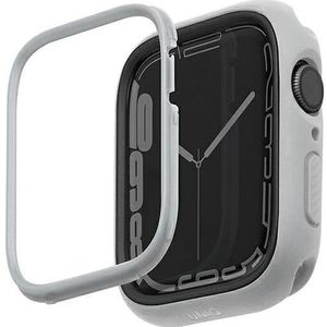 Uniq etui Moduo Apple Watch Series 4/5/6/7/8/SE 40/41mm kredowy-szary/kalksteen grijs, Smartwatch-accessoires, Grijs