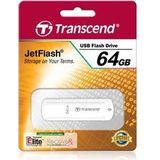 Transcend - JetFlash 370 - USB-stick - Wit - 64 GB