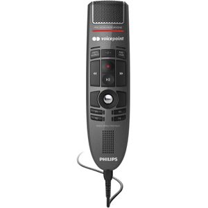 Philips SpeeckMike III Pro Premium LFH3500 (1 GB), Dictafoon, Grijs