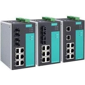 Moxa EDS-508A-MM-SC-T - Beheerde Ethernet-switch met 6 10100BaseT(X)-poorten (10100 ports), Netwerkschakelaar