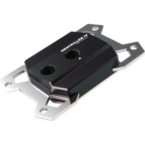 Watercool Heatkiller Iv Pro Amd Ac Clean, CPU waterkoelers, Zwart, Zilver