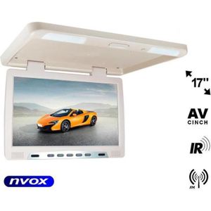Nvox, Autoradio, Verlaagde plafond monitor lcd
