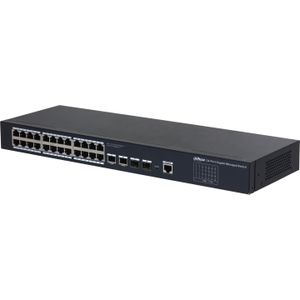 Dahua Technology SG4028 Managed L2 Gigabit Ethernet (10/100/1000) Zwart