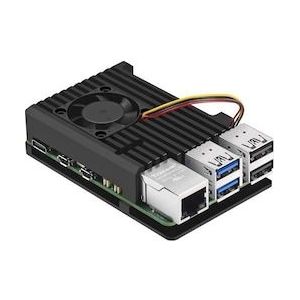 Raspberry Pi Pi Pi5 Behuizing Aluminium, Ontwikkelborden + Kits