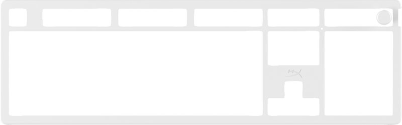 HyperX - Alloy Rise - Bovenplaat - Wit - Magnetisch