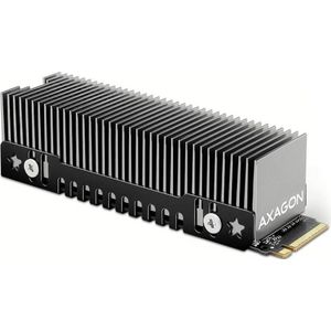 Axagon - CLR-M2XT - Passieve Koeler - Zwart - Aluminium