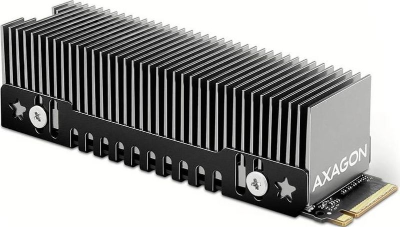 Axagon - CLR-M2XT - Passieve Koeler - Zwart - Aluminium