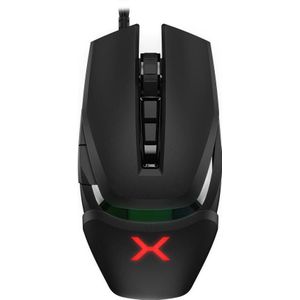 Krux - Mysz BOT RGB - Muis - Zwart - Bedraad