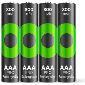 GP Batteries Oplaadbare batterijen overig (4 Pcs., 1/3 AAA, 800 mAh), Batterijen