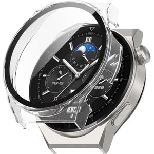 Techsuit - Defense360 Pro - Huawei Watch GT 3 Pro (46mm) - Clear, Smartwatch-accessoires, Transparant
