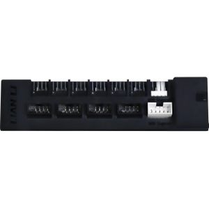 Lian-Li EDGE HUB - Docking Station - Zwart - 4x USB, 6x PWM