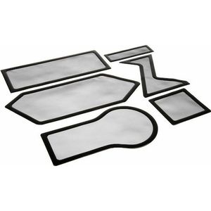 DEMCiflex Stoffilterset voor Zalman Z9, PC ventilator accessoires, Zwart