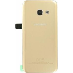 Samsung Galaxy A3 (2017) A320F achterkant goud (Galaxy A3 (2017)), Onderdelen voor mobiele apparaten, Goud