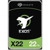Seagate ST22000NM001E interne harde schijf 22 TB 7200 RPM 512 MB 3.5" SATA